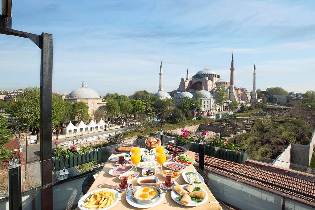 七山酒店 - 特殊类别 伊斯坦布尔 餐厅 照片